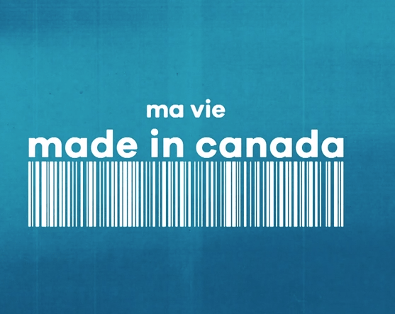 made in canada with bar code lines