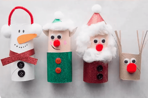 toilet paper roll christmas crafts