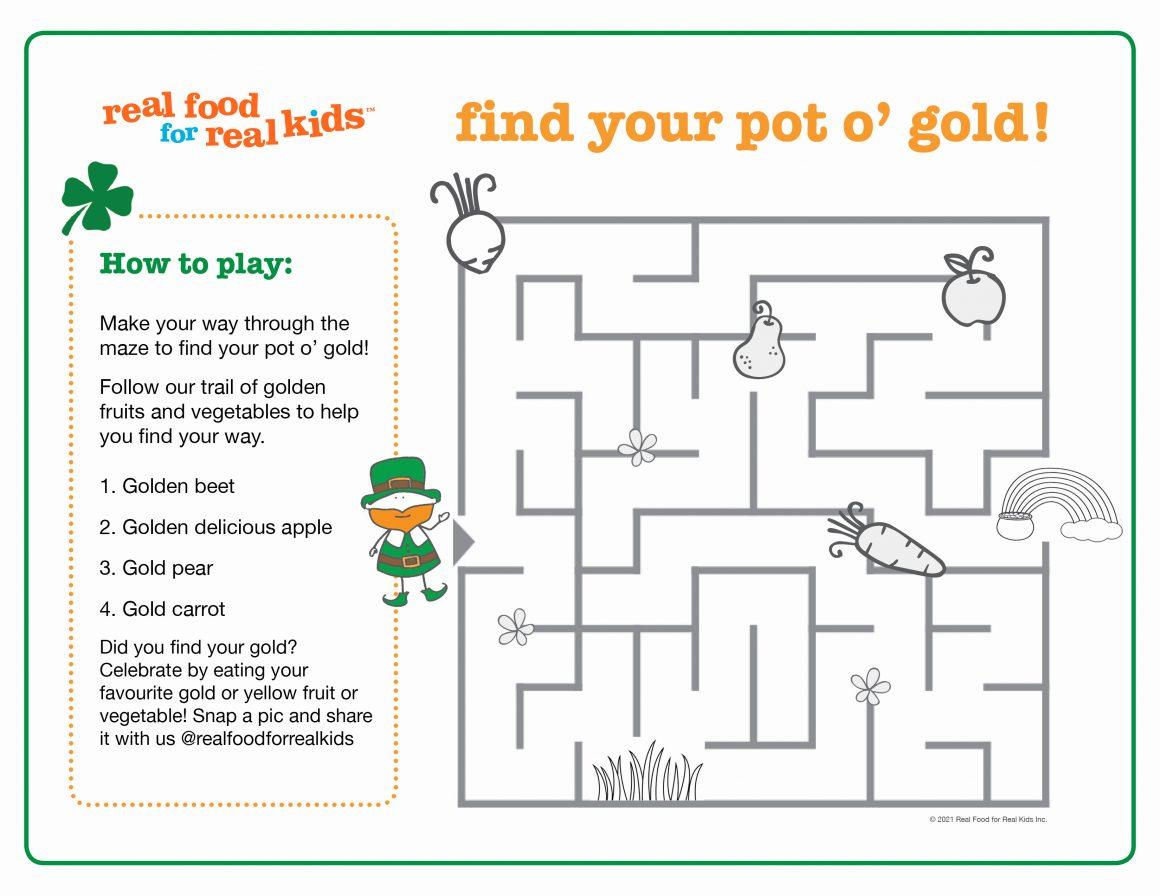 Pot of Gold Maze 2021