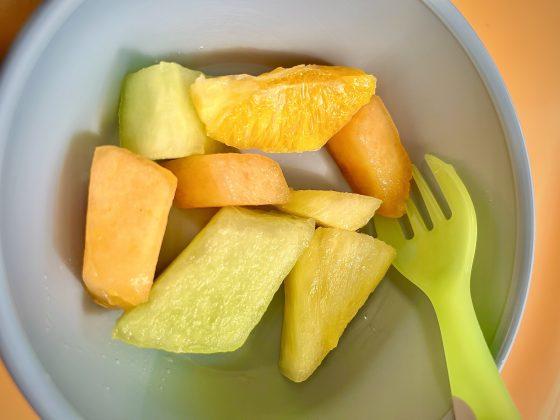 new fruit medley pineapple melon