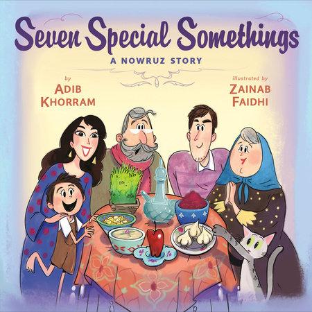 seven special somethings kids book depicting nowruz