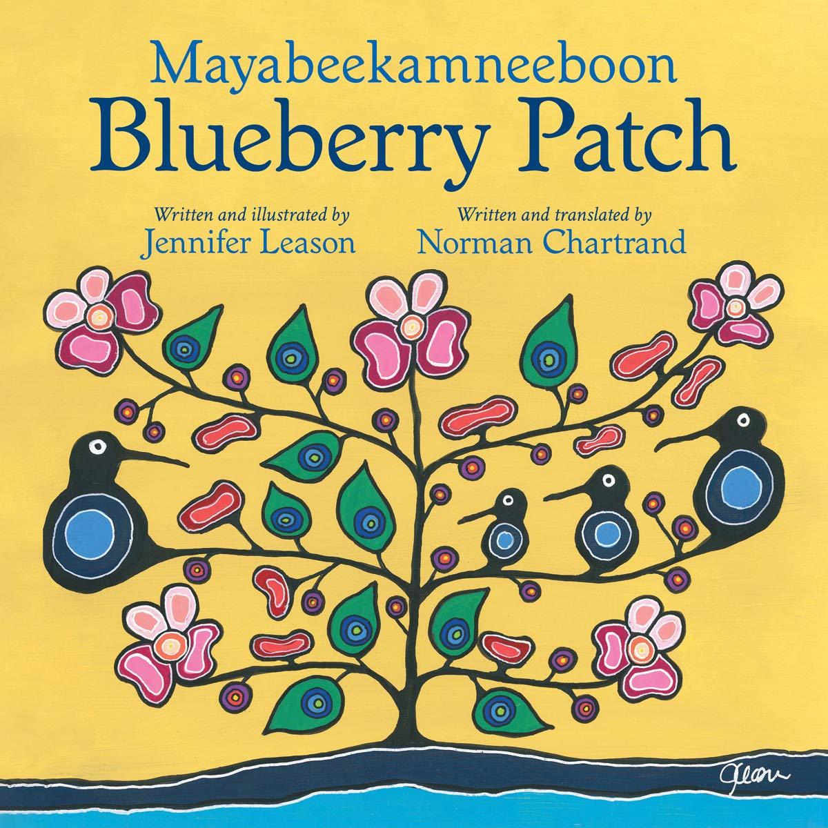 cover art for blueberry patch by jennifer leason and norman chartrand