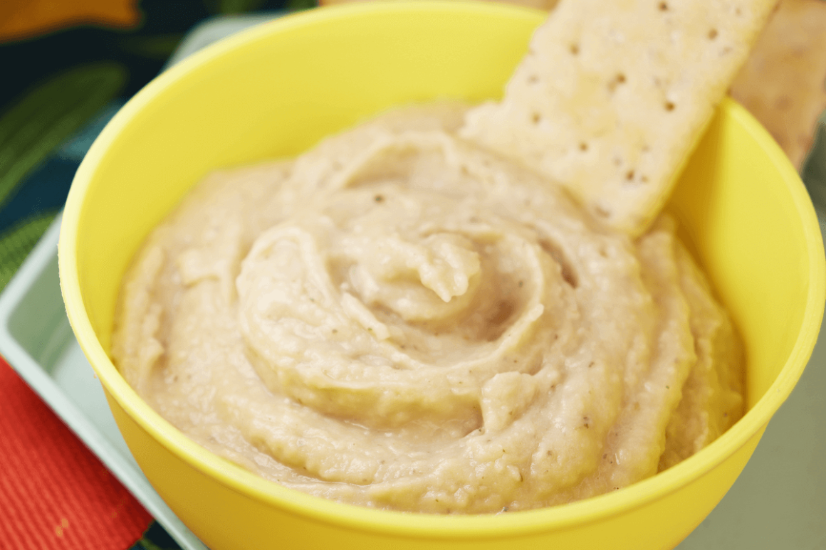 Beany basil dip closeup 1 1 2