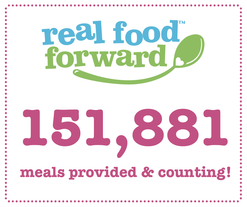 real food forward has provided 151,881 meals and counting
