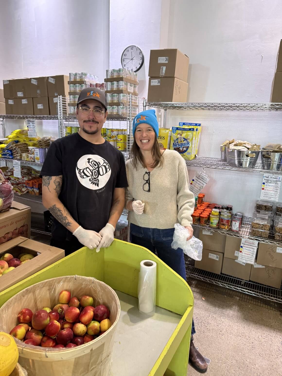 RFRK Volunteers at Parkdale Community Food Bank 4 rfrk team members volunteering at parkdale community food bank