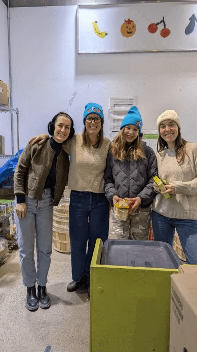 RFRK Volunteers at Parkdale Community Food Bank 5 rfrk team members volunteering at parkdale community food bank