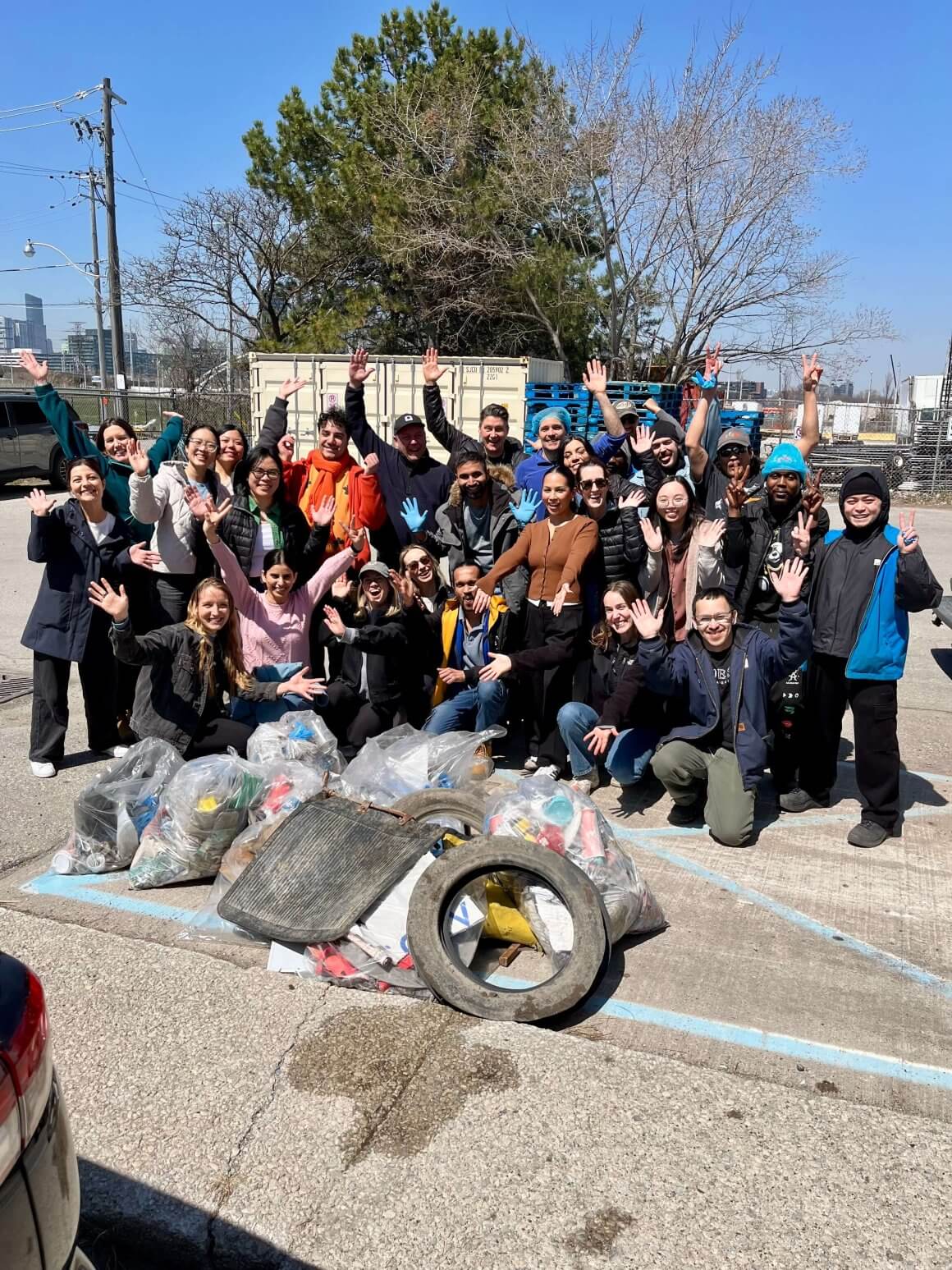 RFRK team group photo after annual earth day clean up
