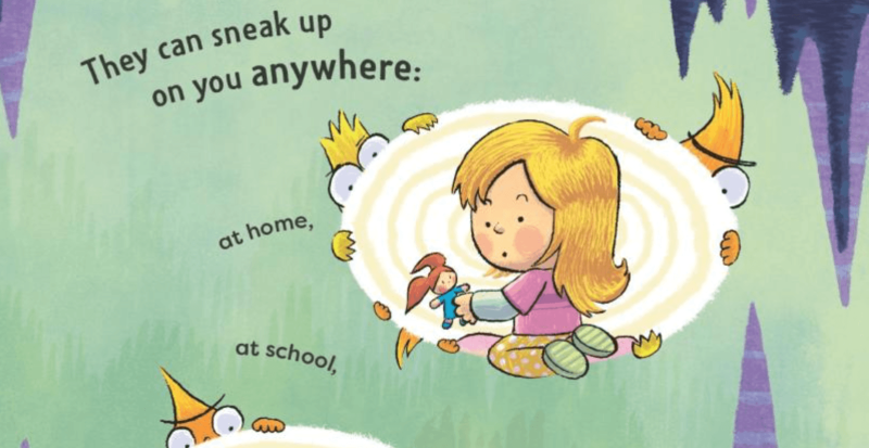 inside book art for attack of the hangries