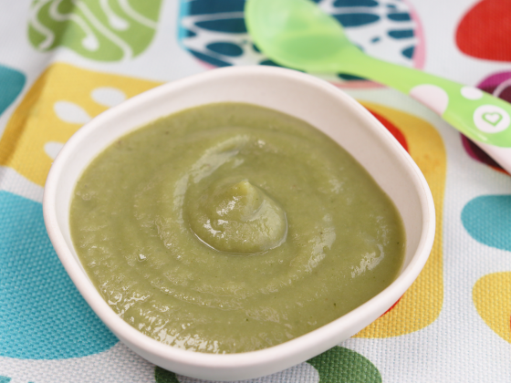 banana spinach sauce portion 1